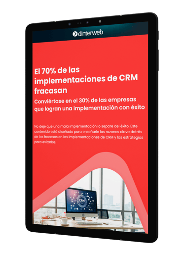 70% de las implementaciones de CRM fracasan